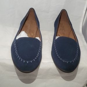 Aerosoles women's dark Blue suede slip-on shoes
